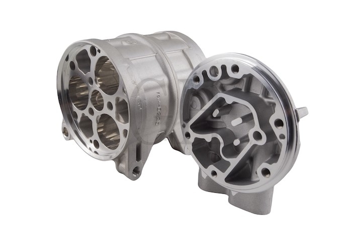 Vehicle AC Compressor Block Nissan Baning Cylinder Block For Nissan DKS17 Valeo